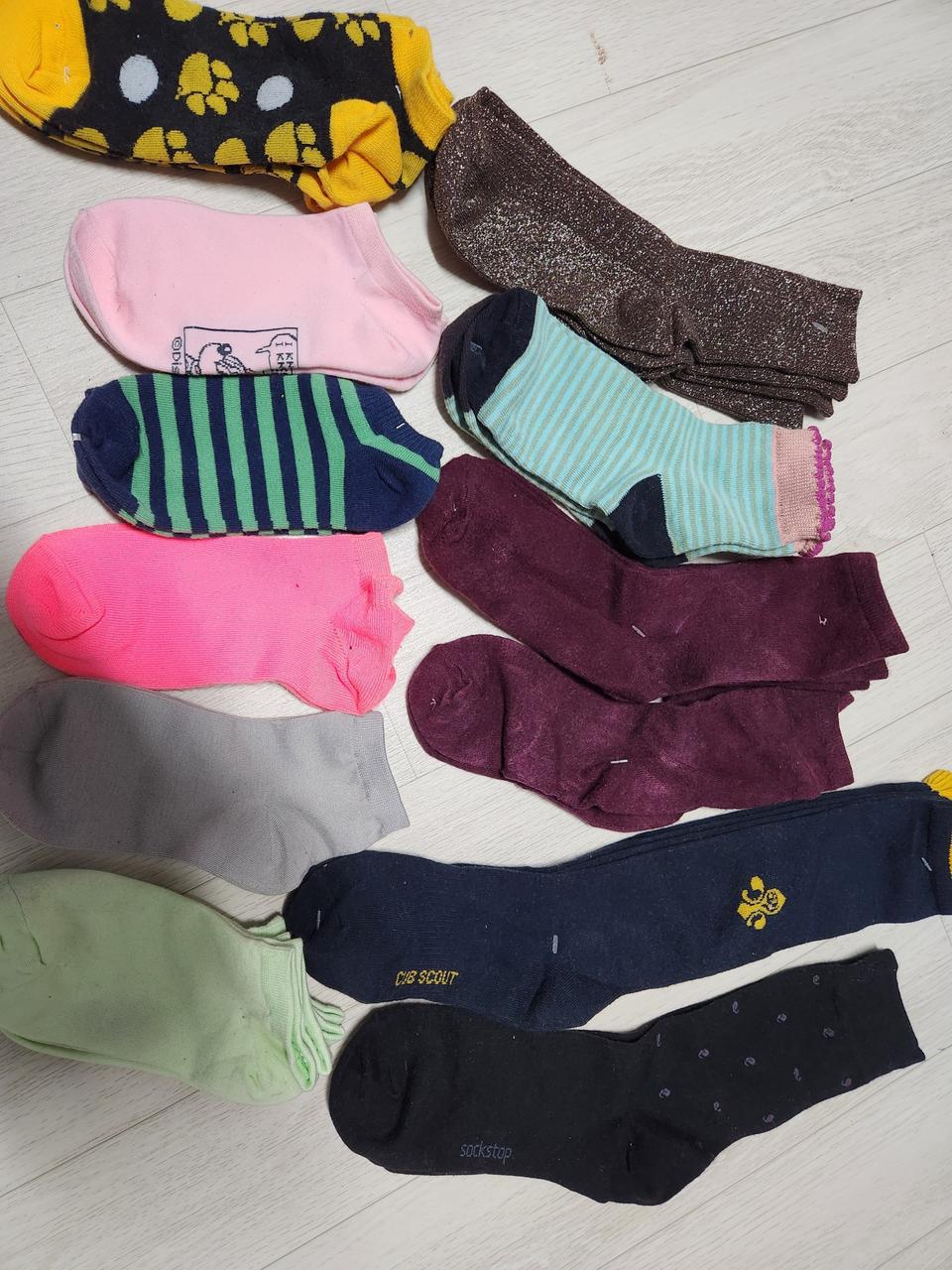 여아 양말 18켤레