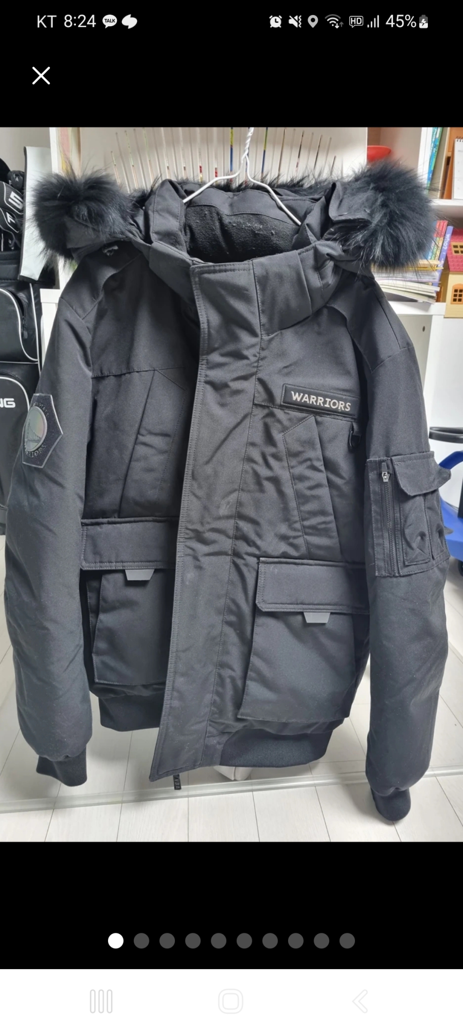 NBA 숏패딩, 숏다운점퍼(모델명:N204DW151P)