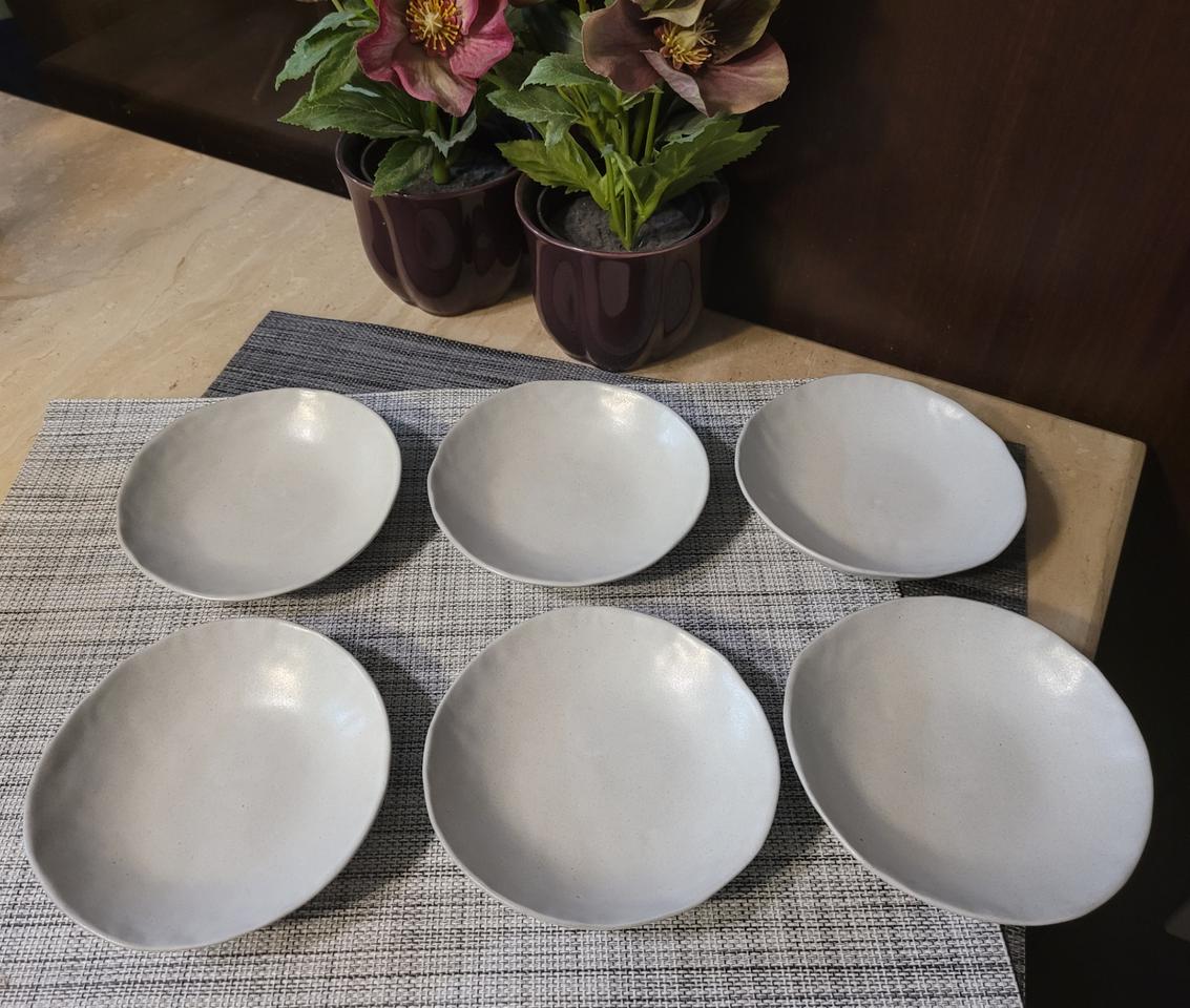 고급 무광 도자기 찬기세트