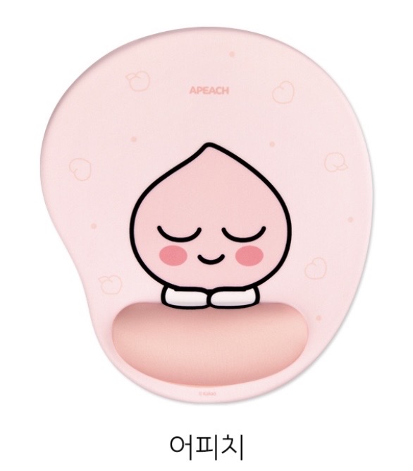 어피치 쿠션 마우스패드