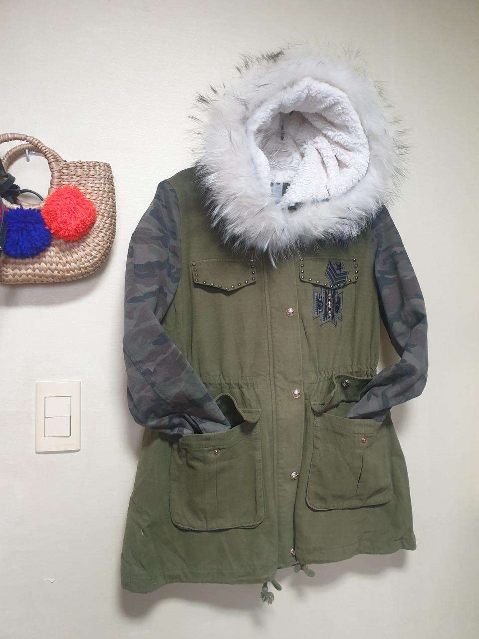 55~66사쥬 에고이스트 여성야상겨울패딩