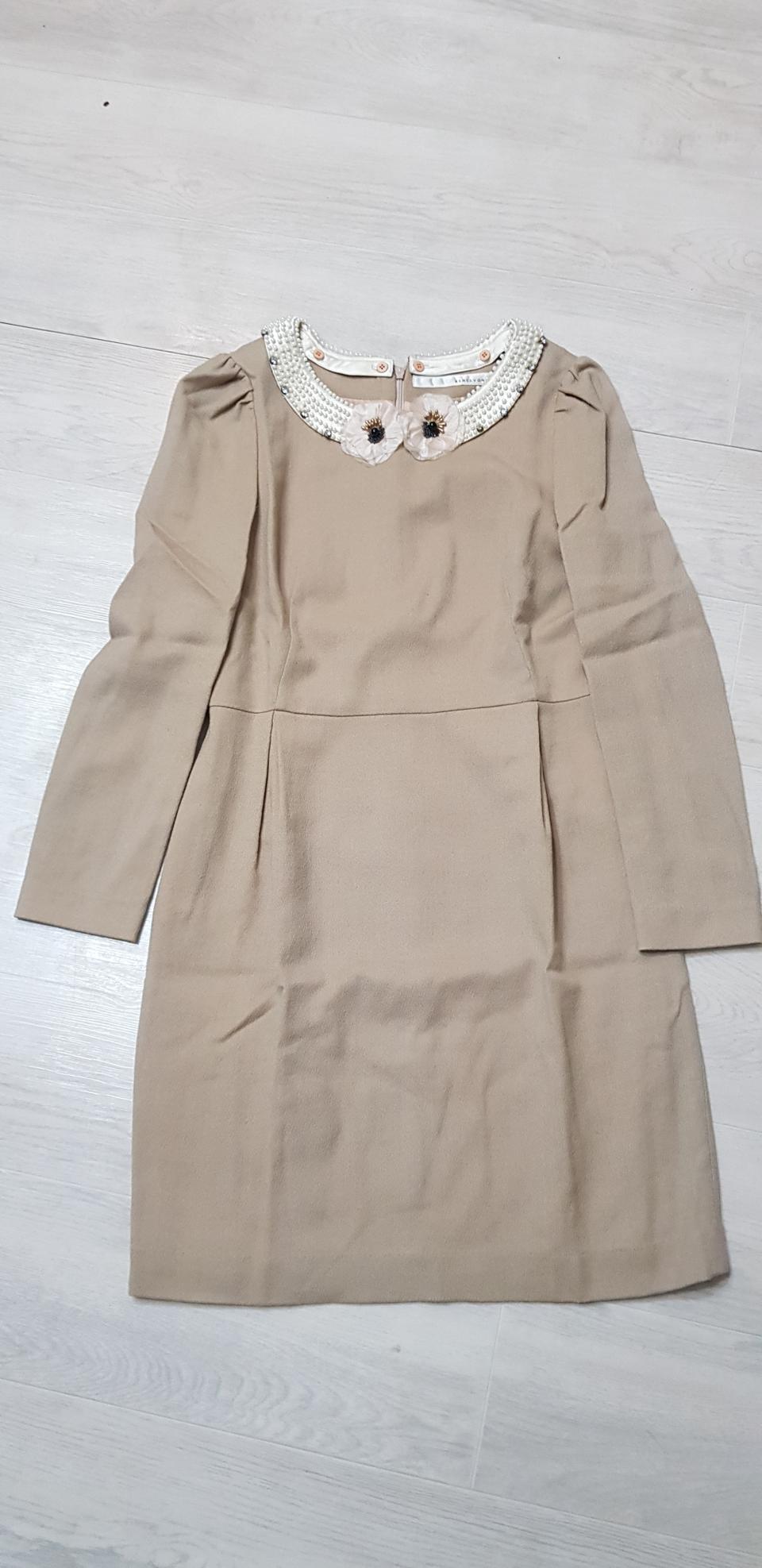 레니본 모직 원피스 54