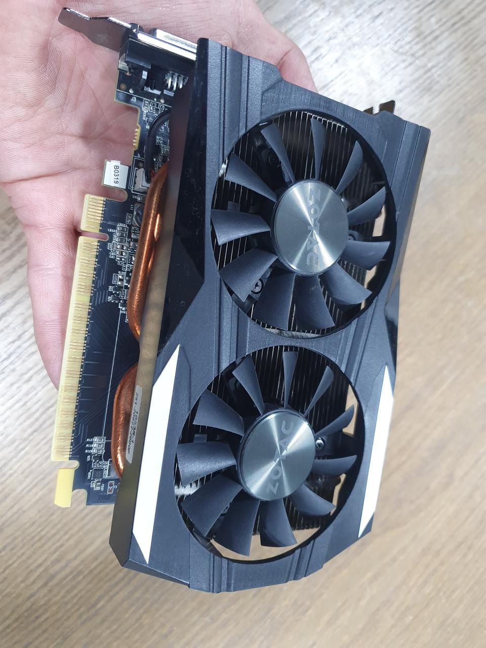 ZOTAC GTX 1050Ti 4G 그래픽 카드(무전원)