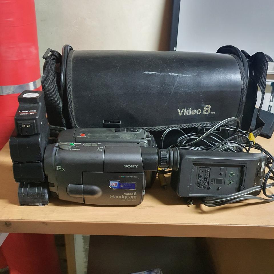 옛날소니캠코더(소품용)