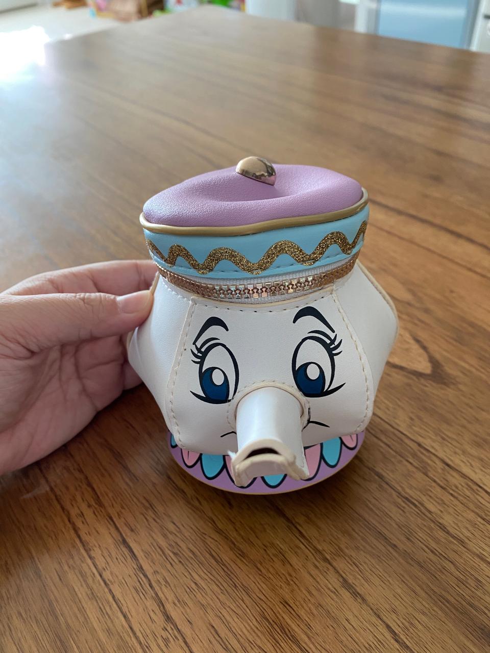 미녀와야수 주전자 파우치