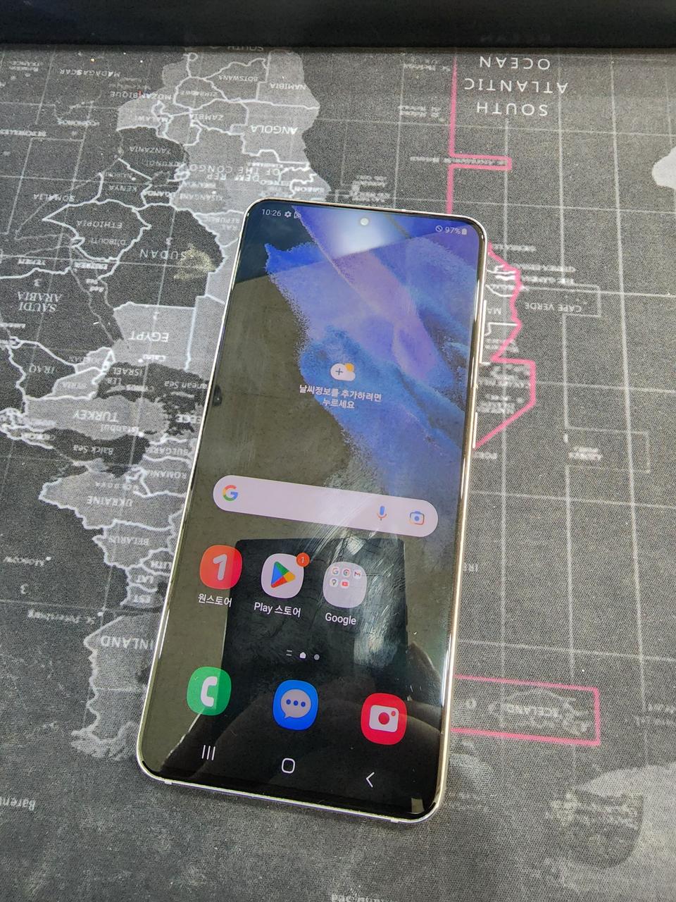 S21(G991N) 5G 256G 팬텀화이트 팔아요