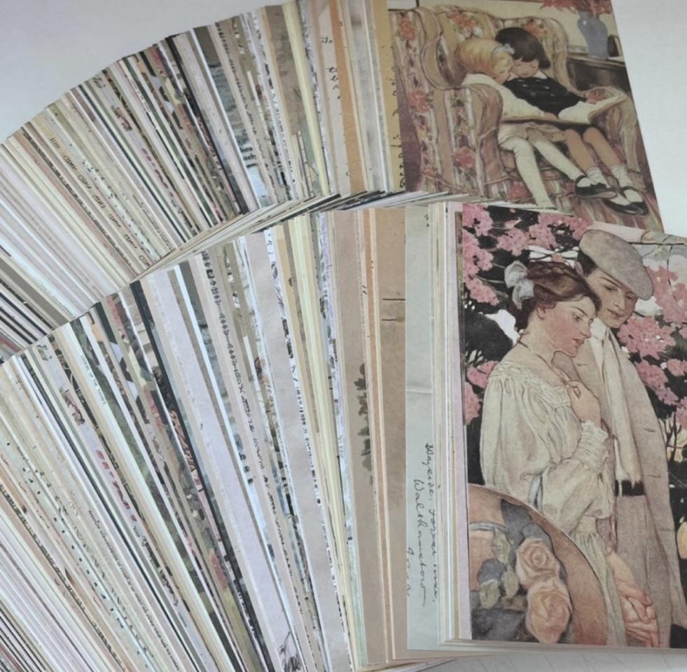 빈티지 다꾸 배경지 100장