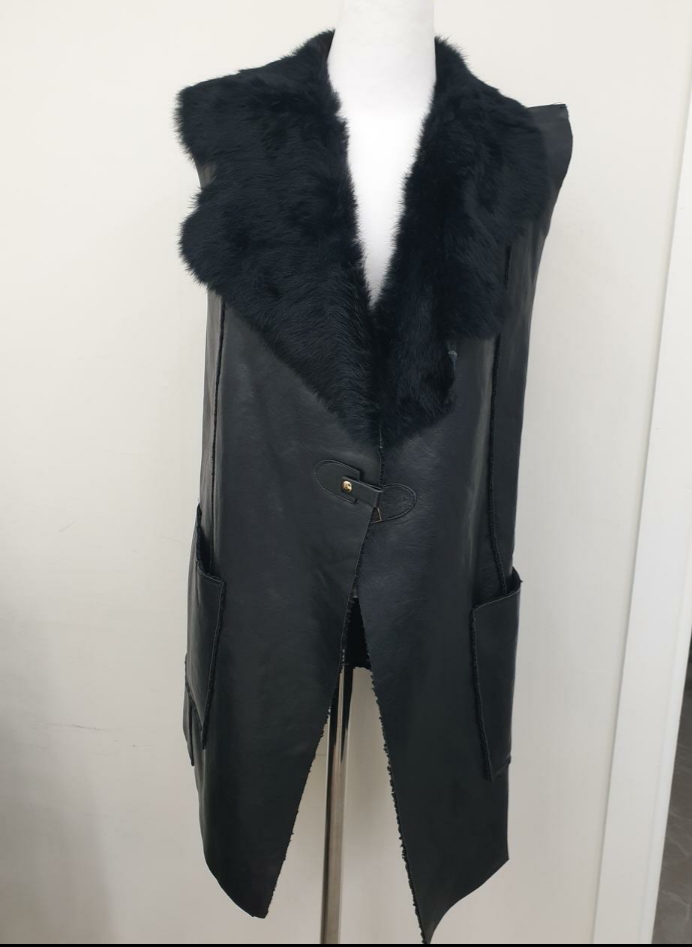 Bobby 여성 반롱양가죽쟈켓 사이즈66