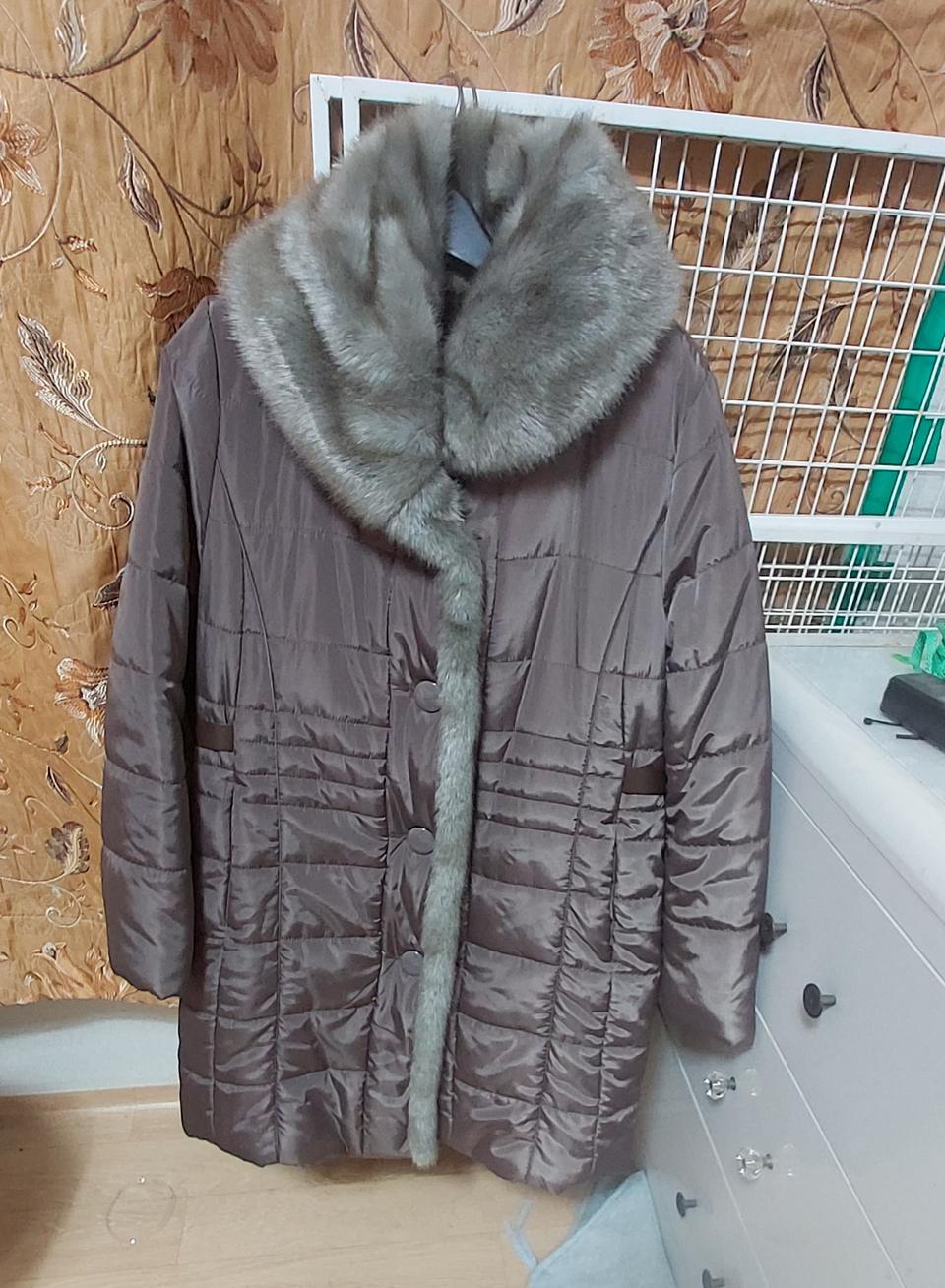 바네사리찌 숄카라퍼패딩코트