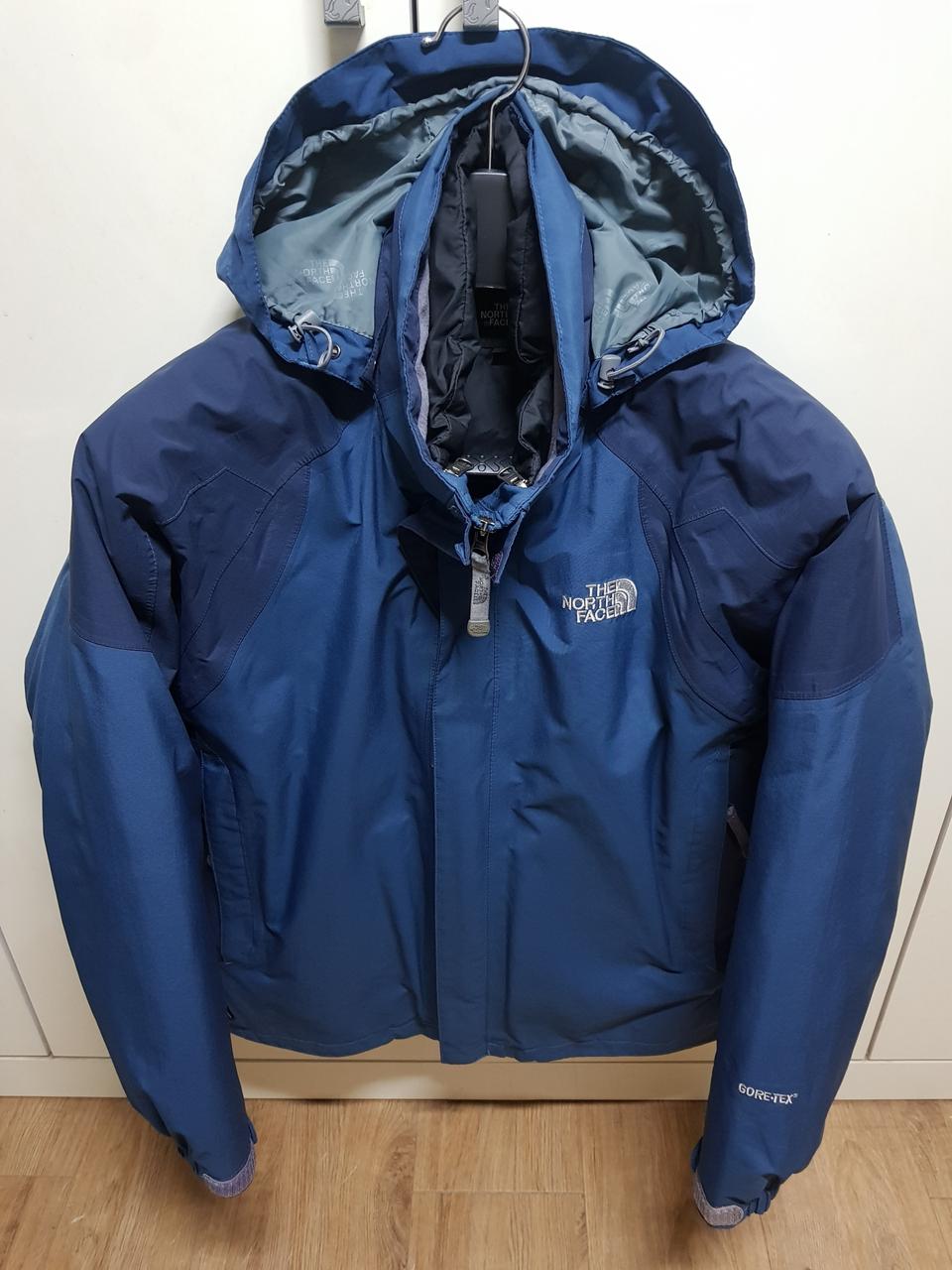 노스페이스 고어텍스바람막이 경량구스다운 세트 95