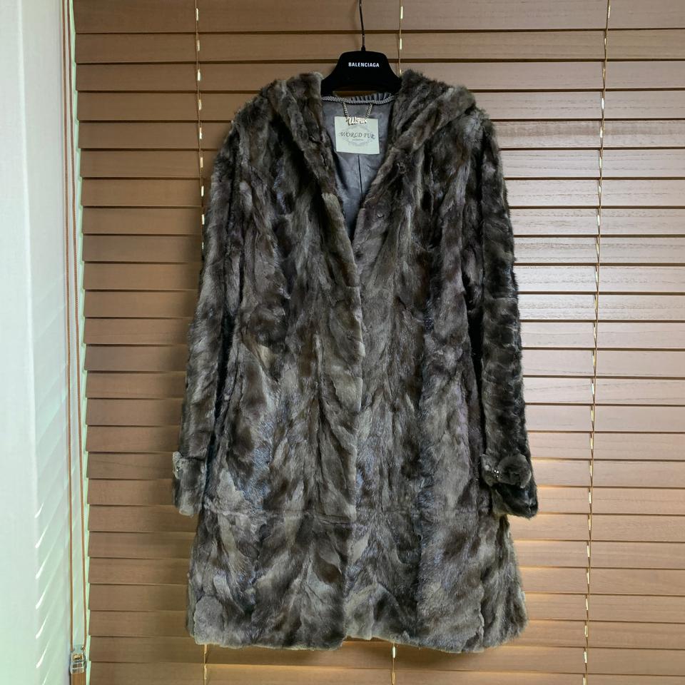 디자이너 밍크 코트 66사이즈