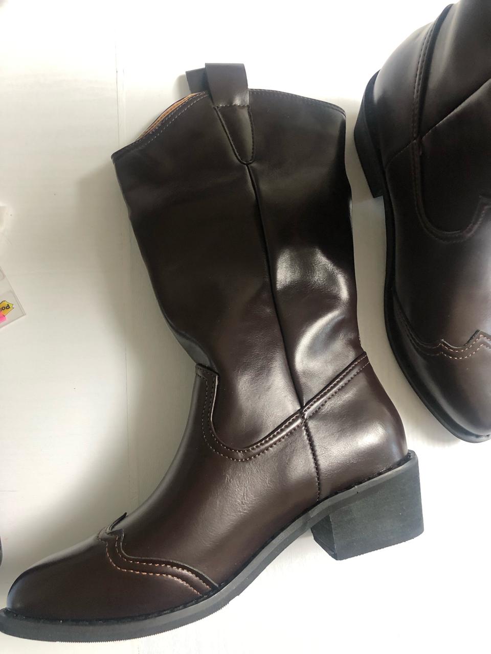 웨스턴 미들부츠