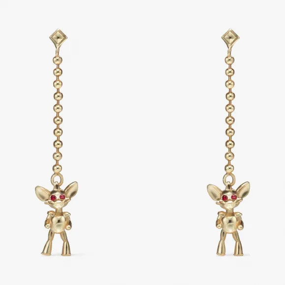 MCM Robo Rat earring