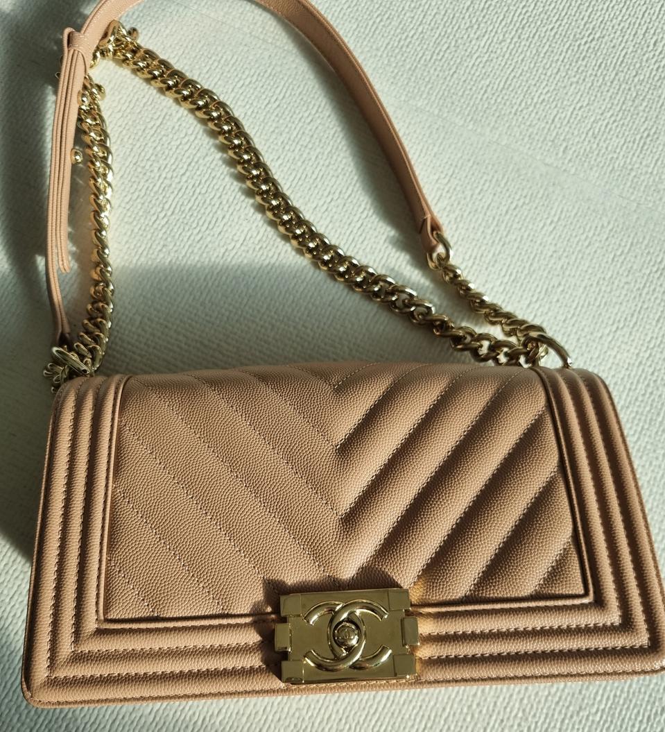 샤넬 보이백 미듐