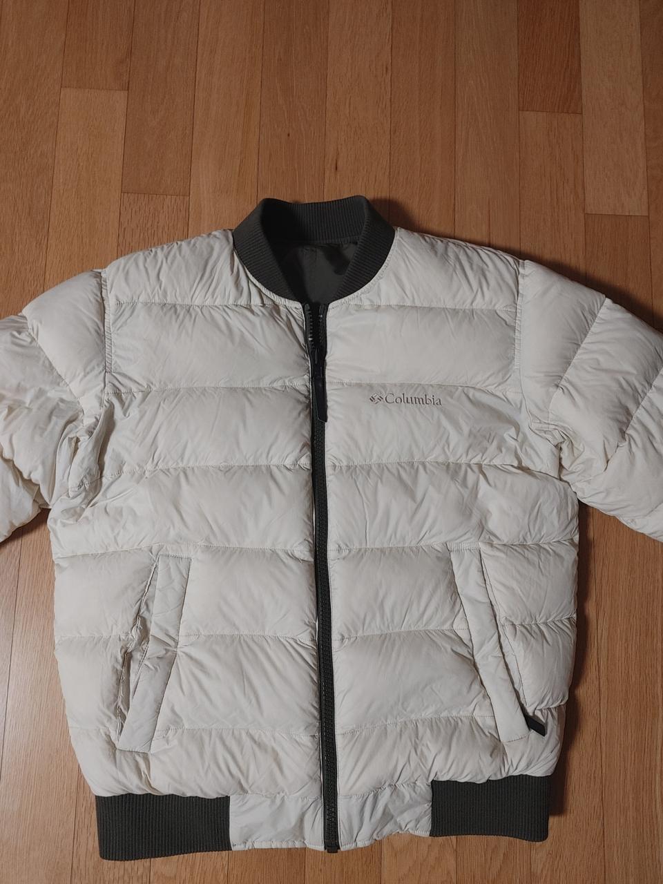 콜롬비아 패딩 항공스타일 다운 점퍼