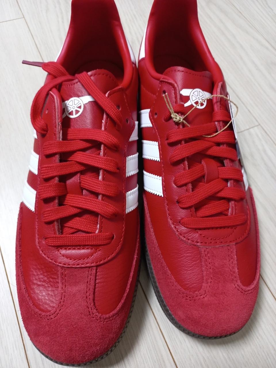 새상품)정품 아디다스 삼바 아스널 (265,270)