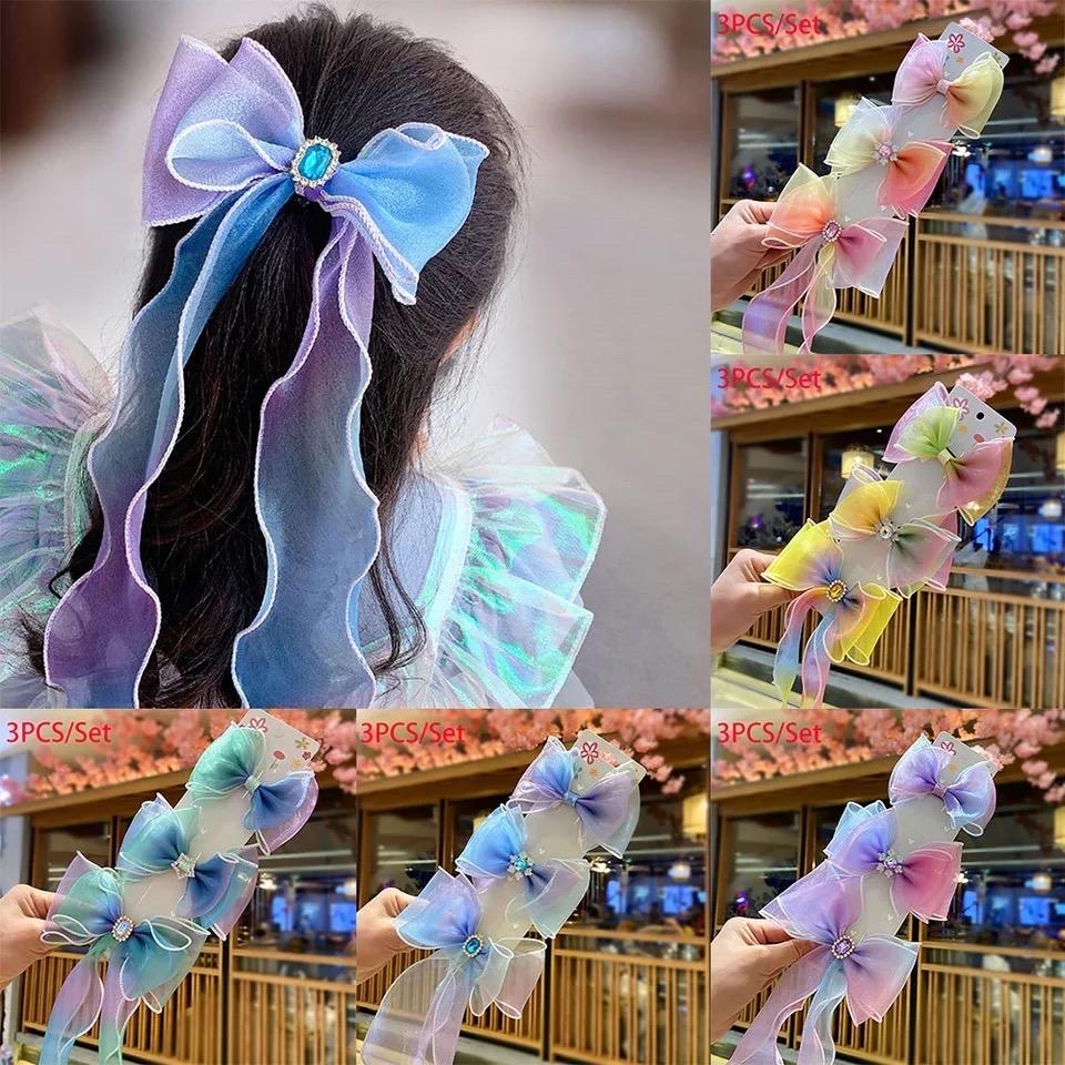 쉬폰리본 3종세트