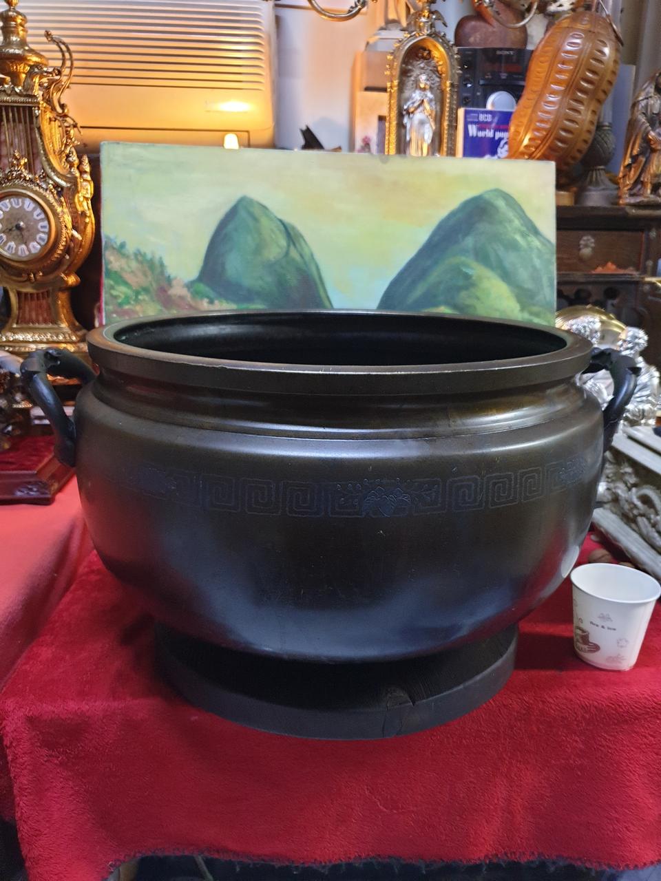 초대형동화로.ㅡ일본골동품.