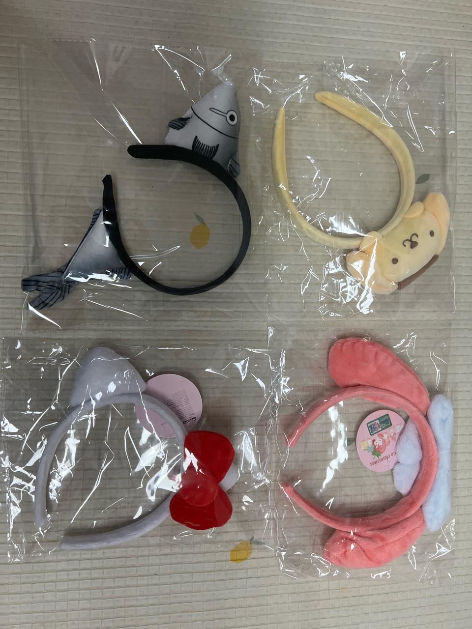 산리오 캐릭터 머리띠 마이멜로디 쿠로미 할로윈머리띠 파티악세사리