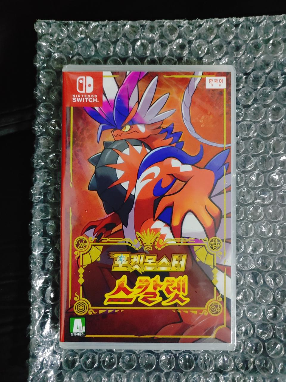 닌텐도 포켓몬스터 스칼렛 미사용 새제품 게임팩 판매합니다.