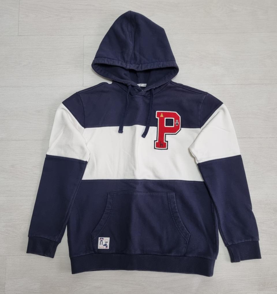 헤지스 X 피터젠슨 남자 후드티 네이비 100