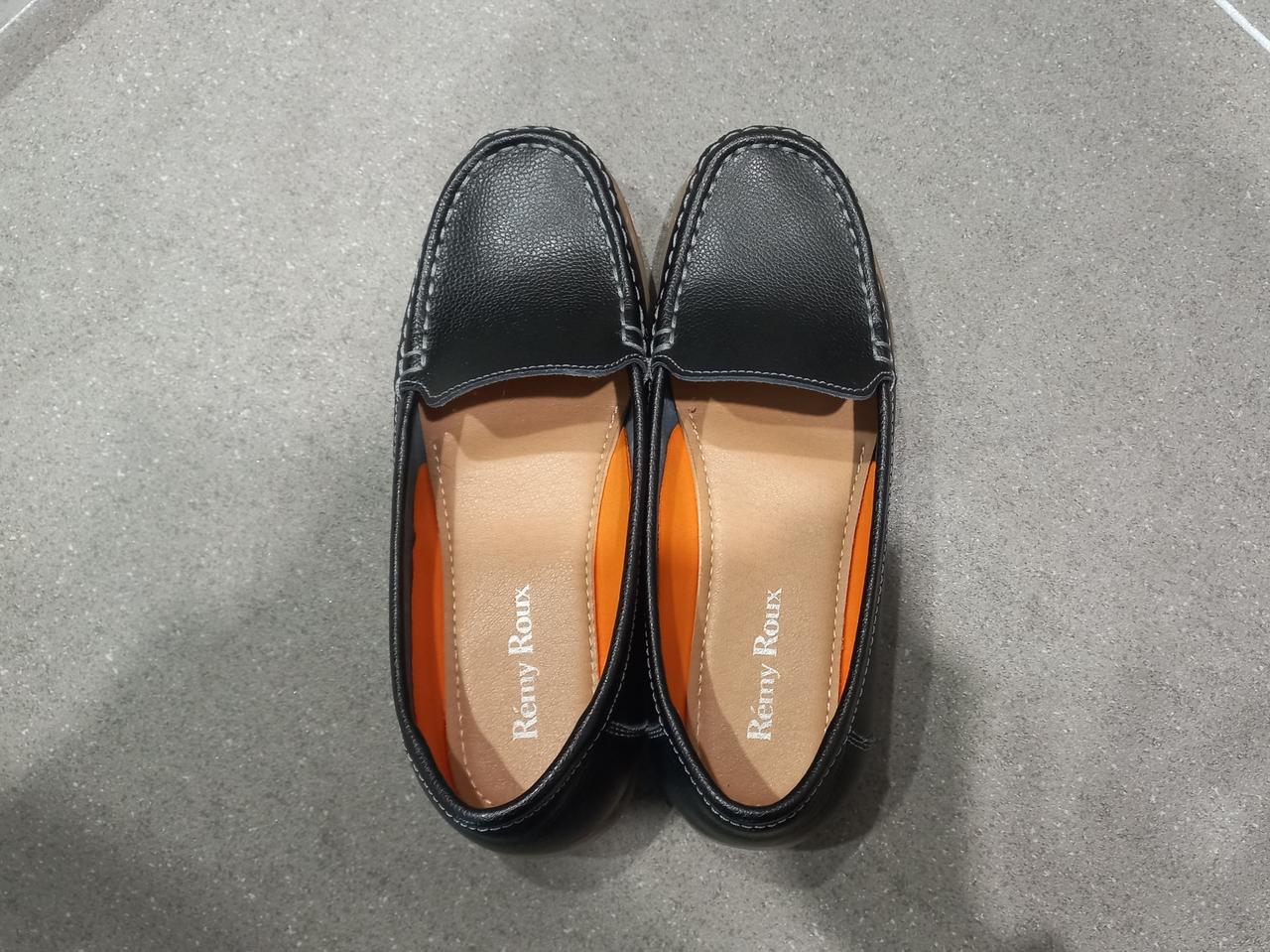 천연소가죽 단화