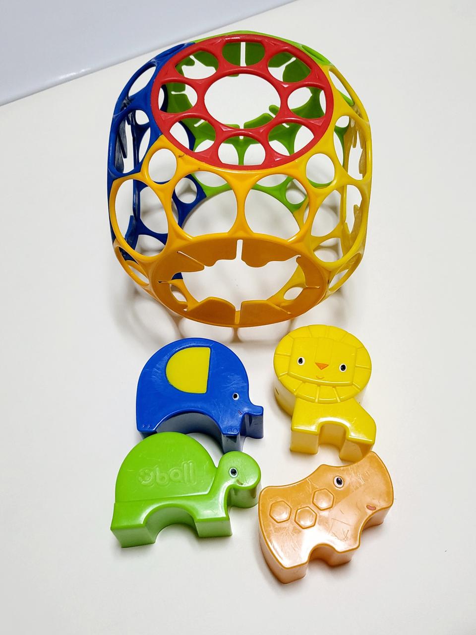 돌전장난감 ( 오볼 동물맞추기 퍼즐 )