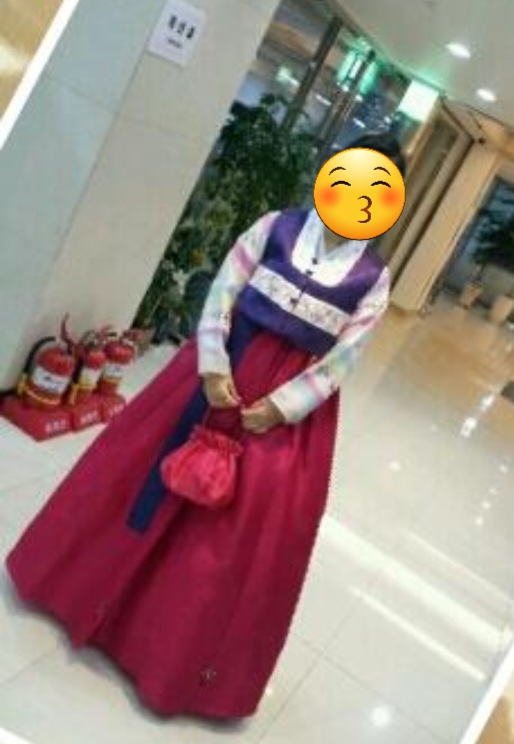 성인 여성 한복 치마+저고리+속치마+조끼+가방+신발