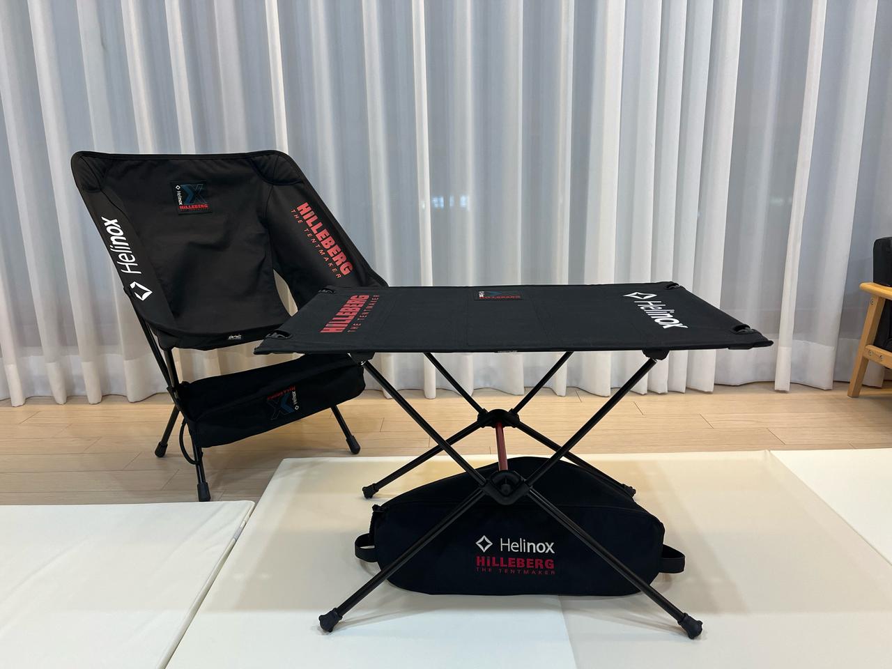 캠핑체어 테이블