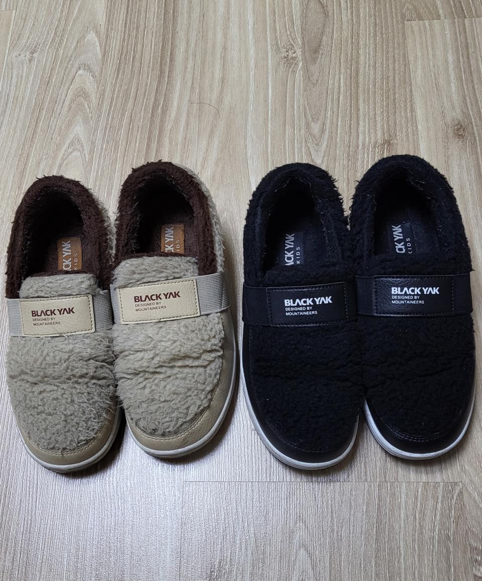 블랙야크 뽀글이 신발