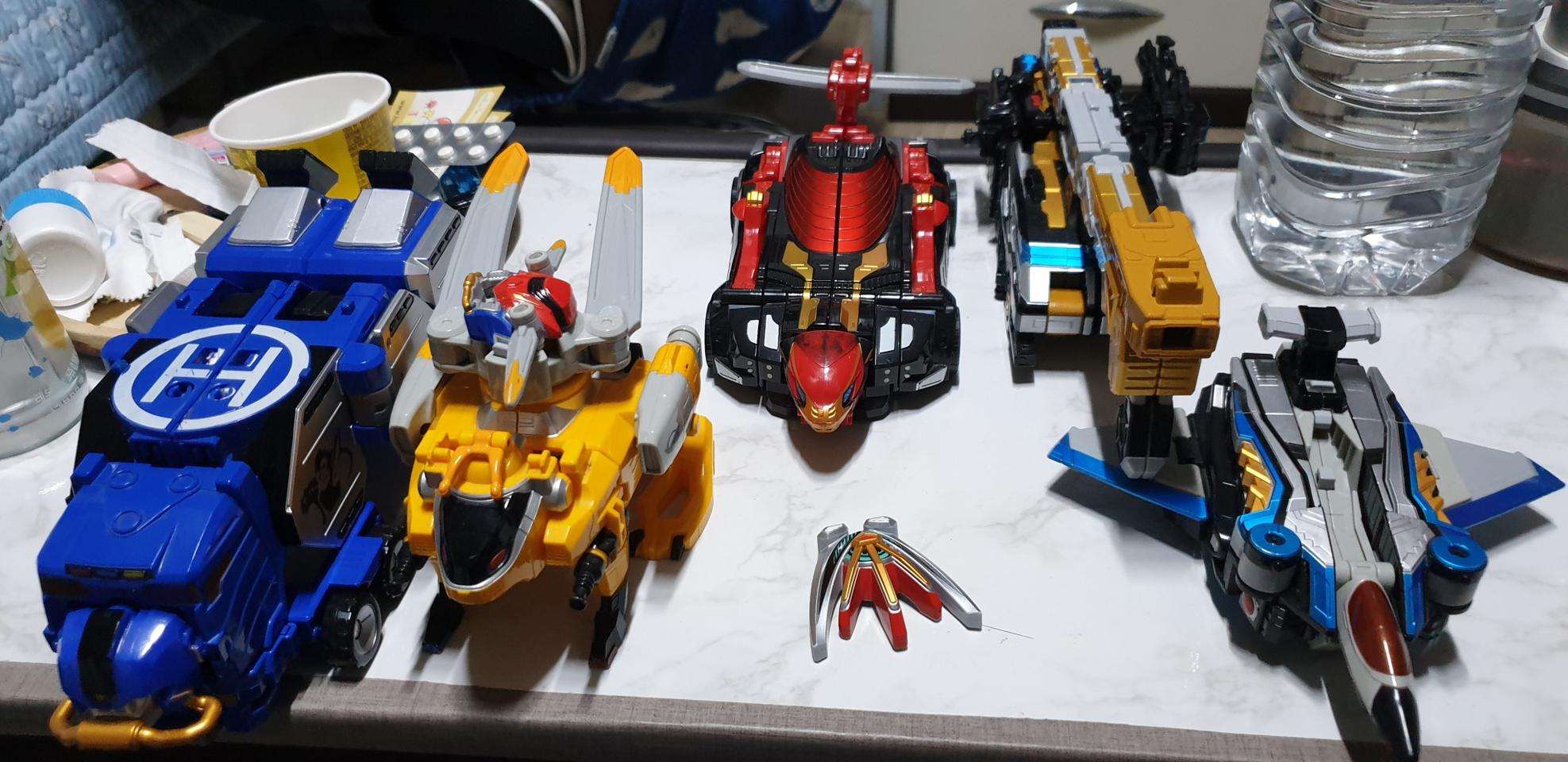 전대물)파워레인저 고버스터즈 그레이트 고버스터 킹 정크