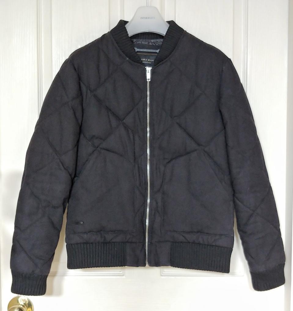 자라 누빔패딩 M사이즈