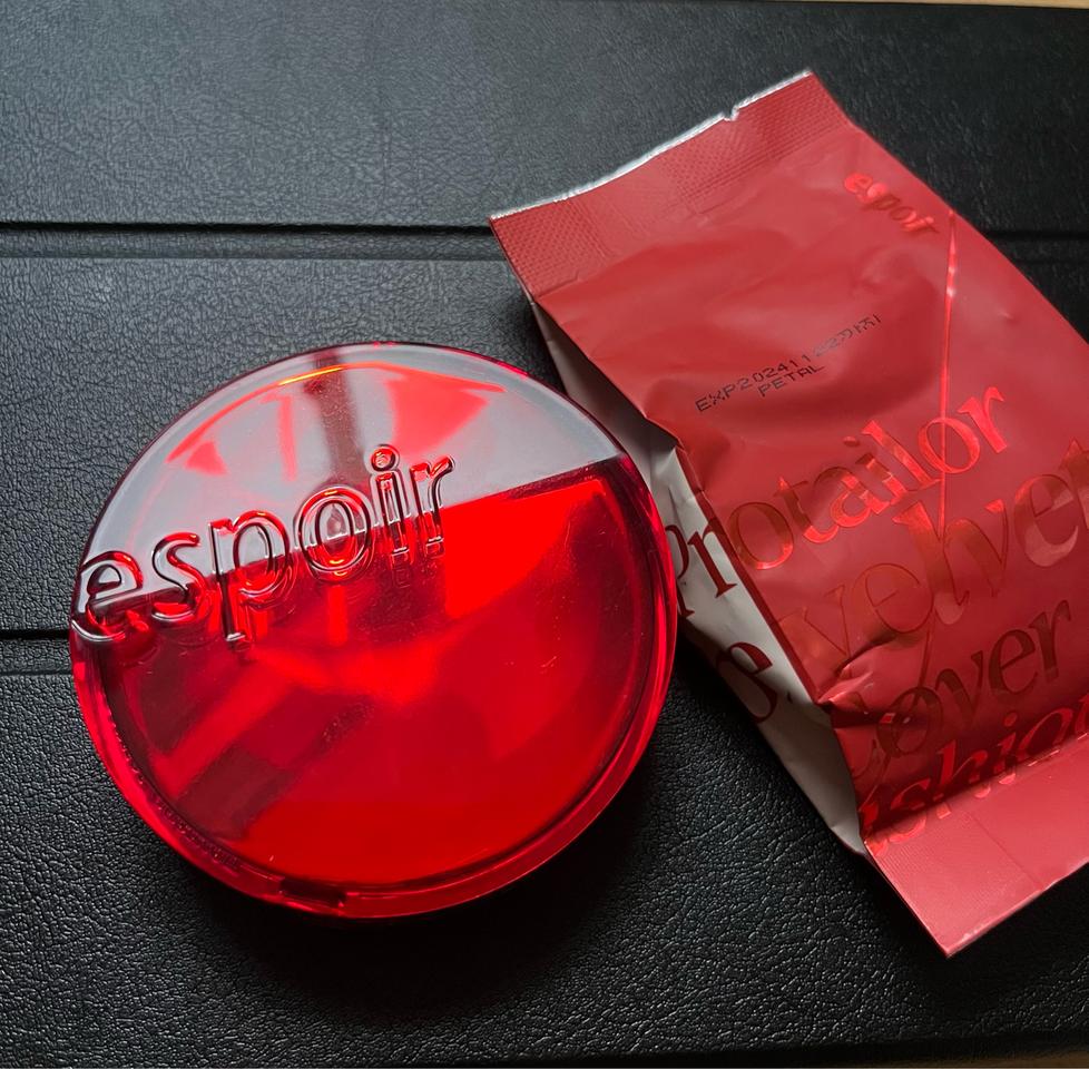 에스쁘아 비 벨벳쿠션+리필( 완벽커버,파워지속력)