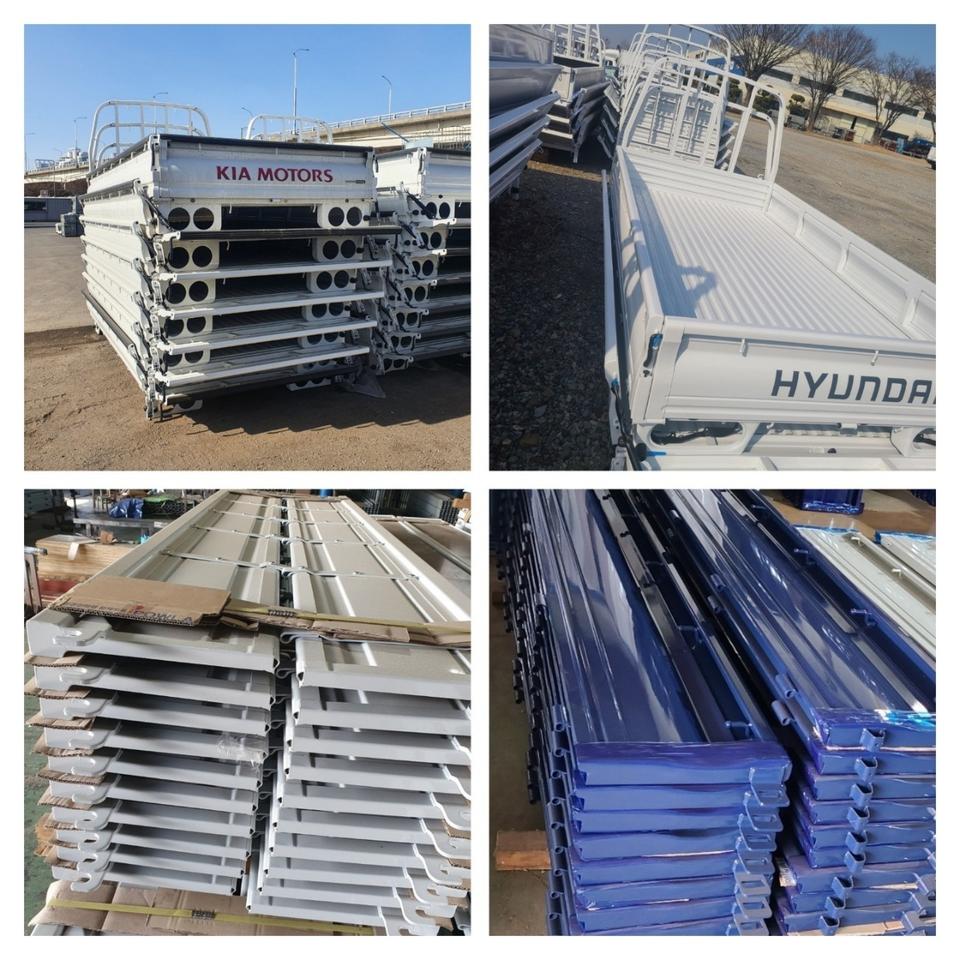 화물차 적재함문짝 적재함날개 포터2 봉고3 사이드스텝부 휀다커버