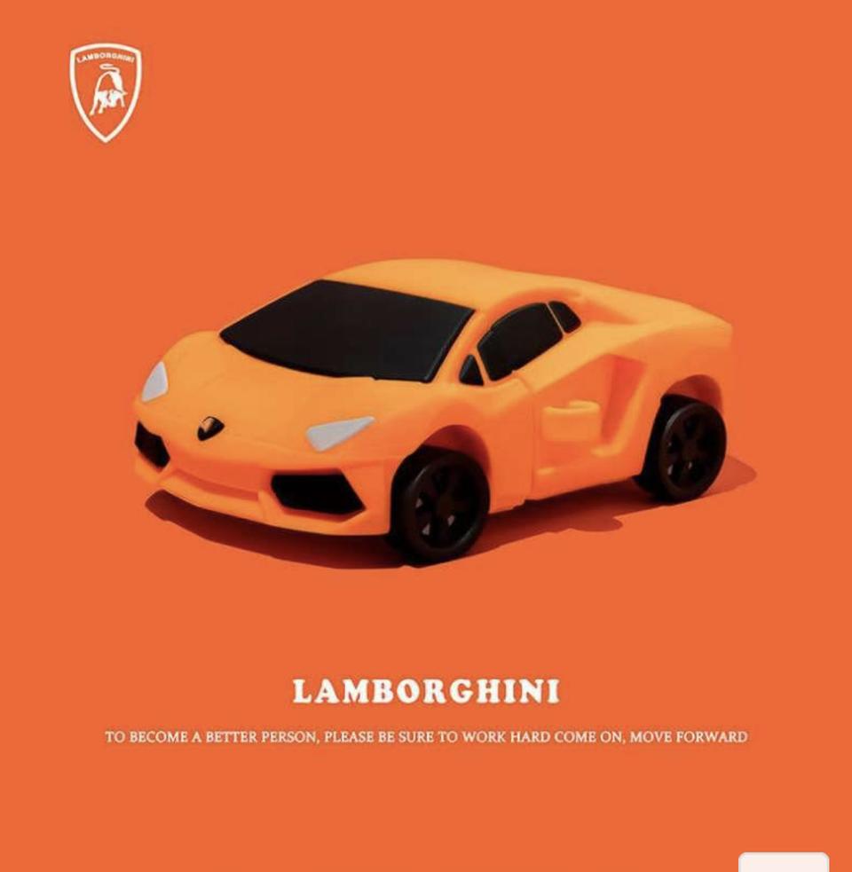 [미개봉 새상품] 람보르기니 에어팟3 실리콘케이스