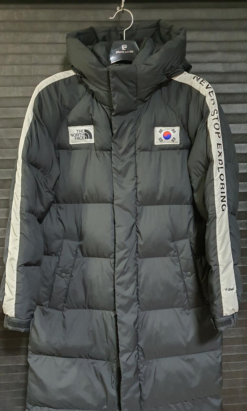 100사이즈 노스페이스 티볼 국대 롱패딩