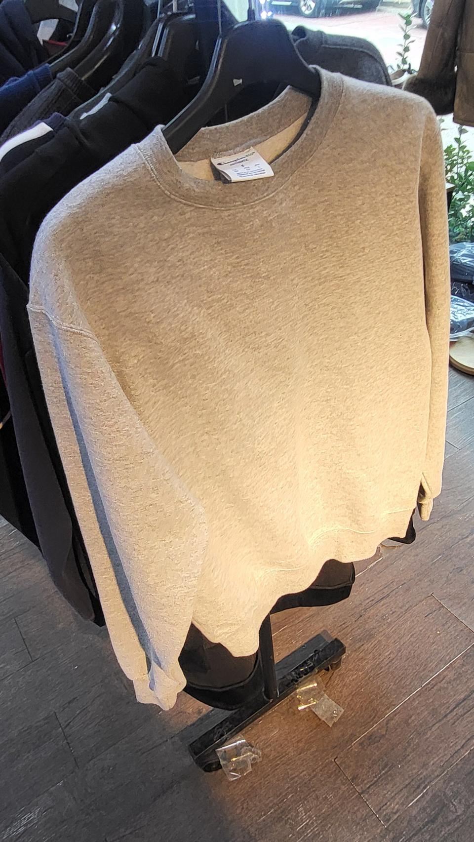 챔피온 맨투맨 남영공용 사이즈s 설명참고