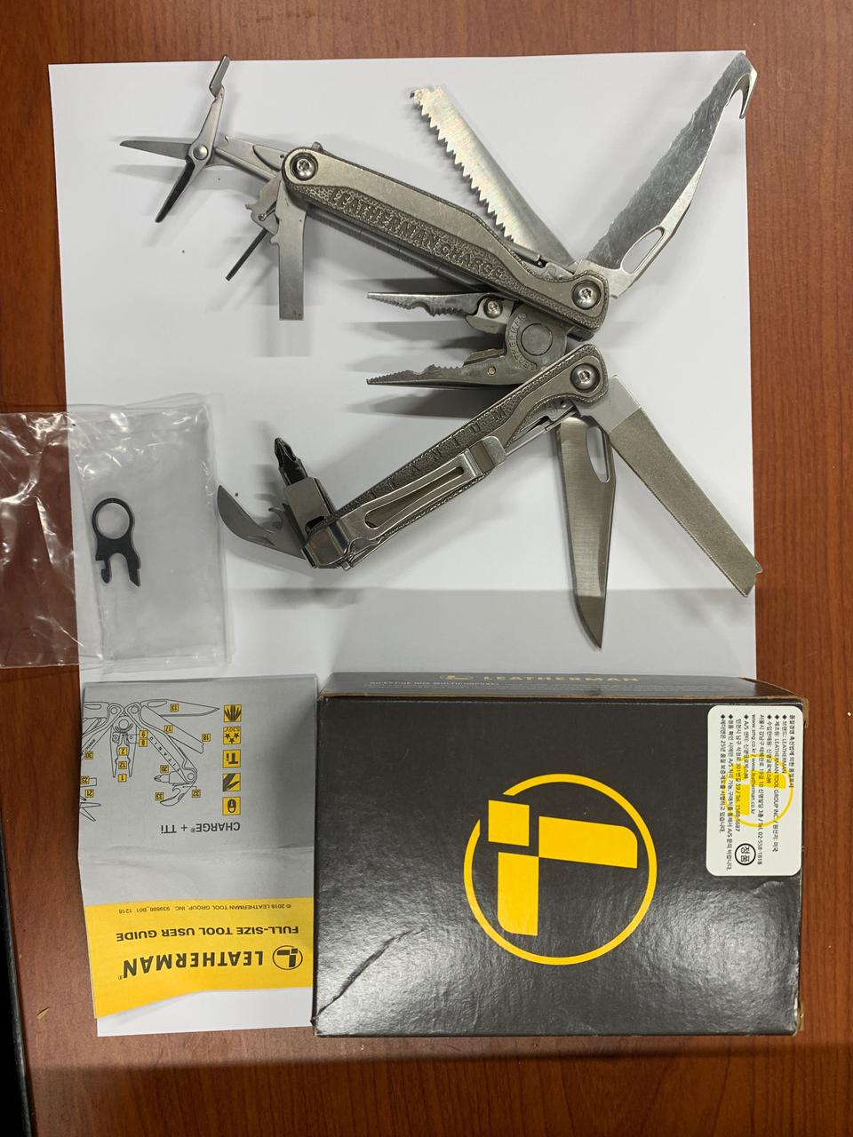 레더맨  차지 플러스 tti 신명정품