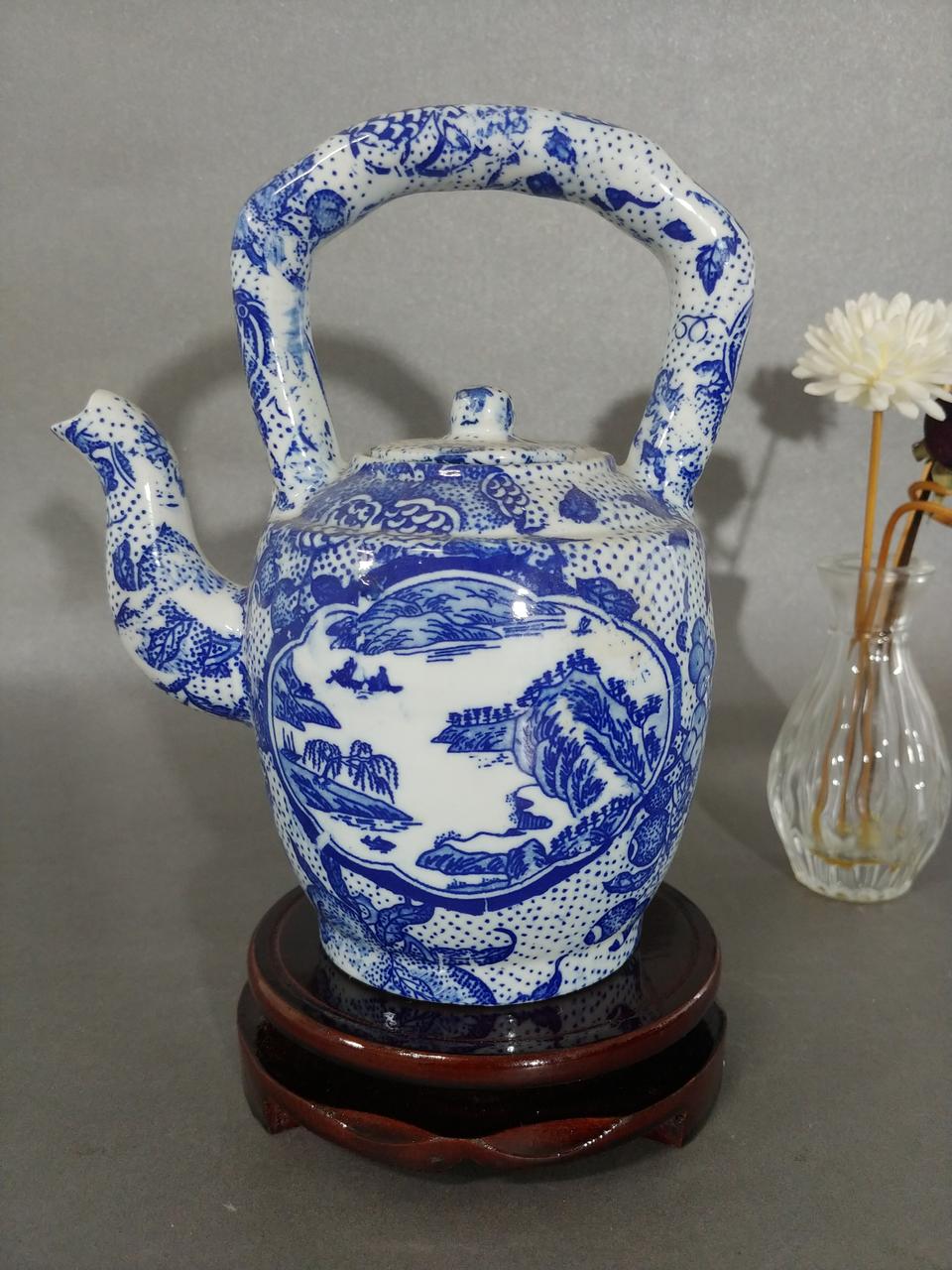 청화백자 주전자