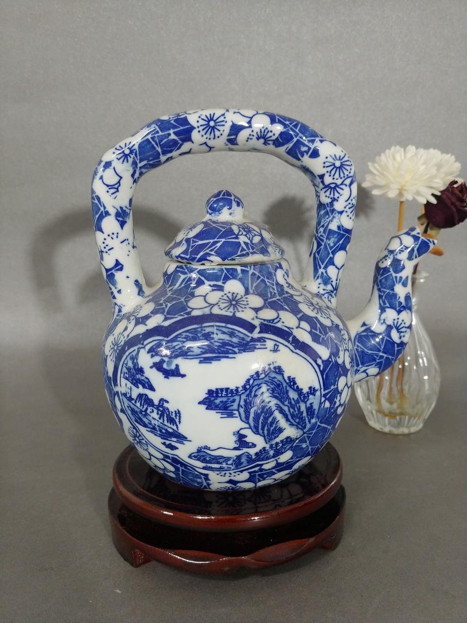청화백자 주전자