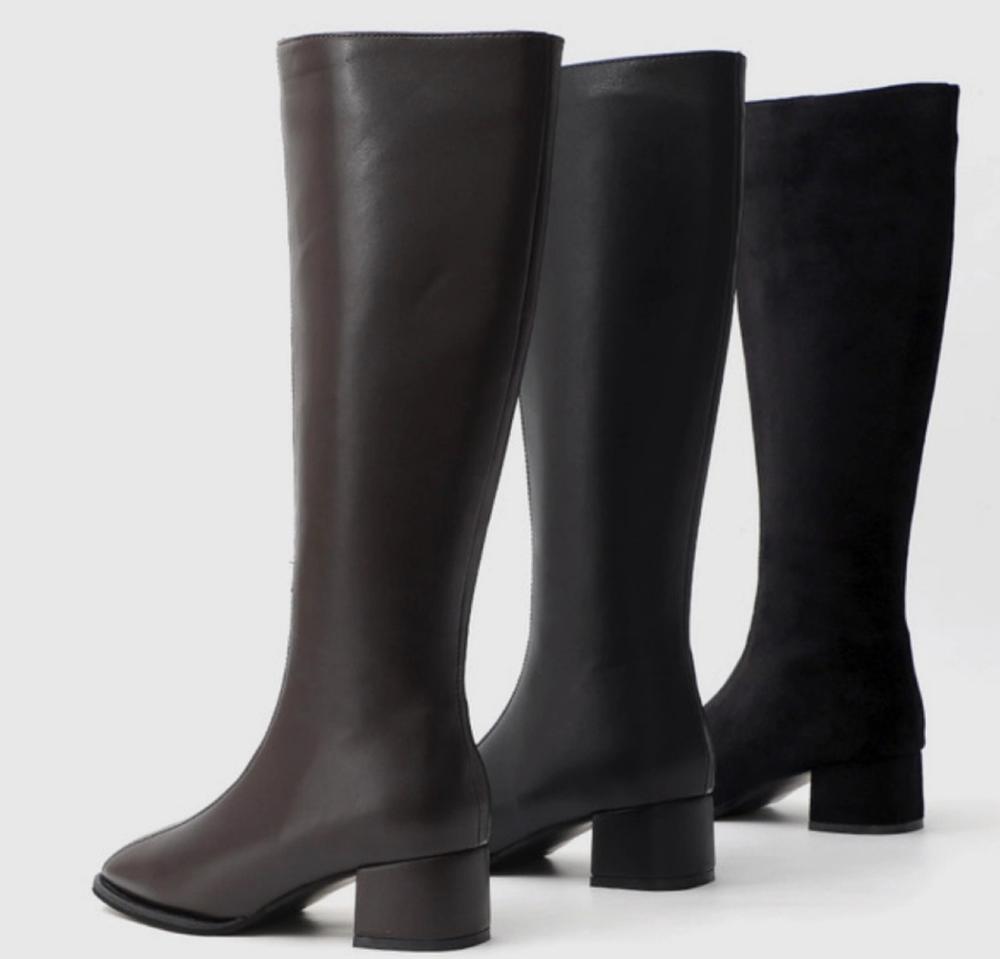 250-255 새상품 가죽롱부츠