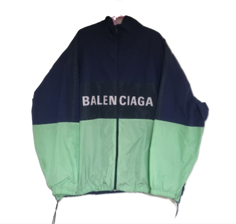 발렌시아가 포플린 바람막이