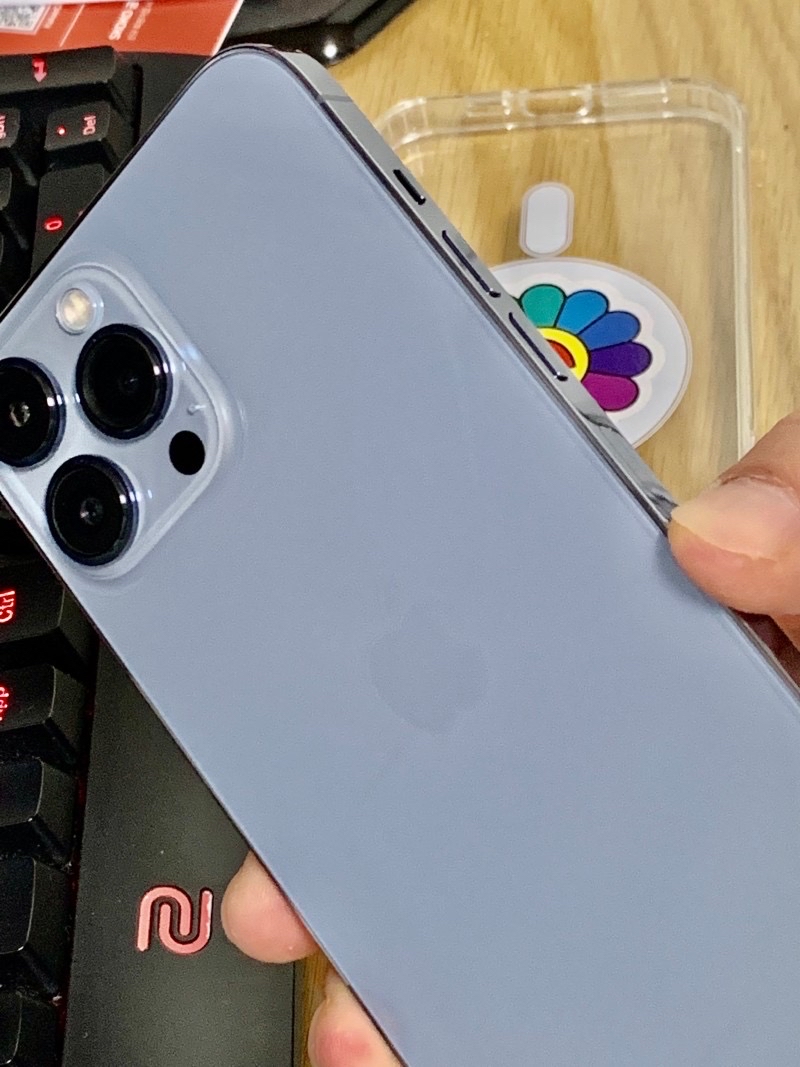 아이폰 13프로맥스 256GB 초S급 시에라 블루 자급제