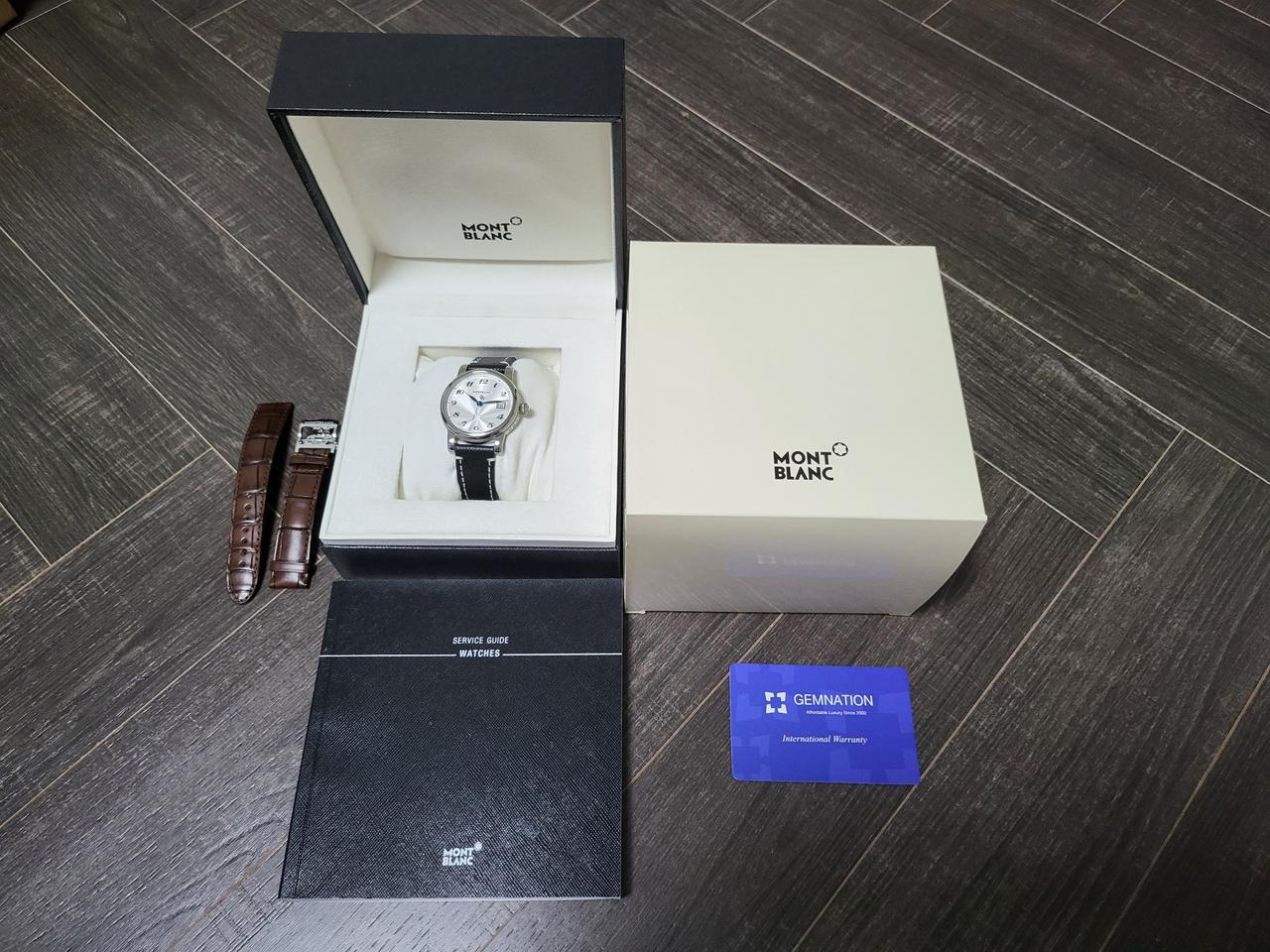 몽블랑 스타데이트 39mm 107315 오토매틱 풀박스