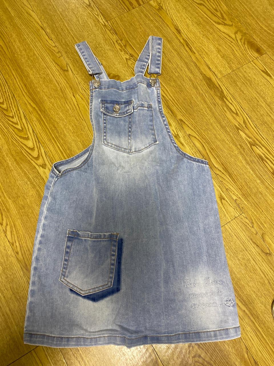 리틀브렌 멜빵치마(150)