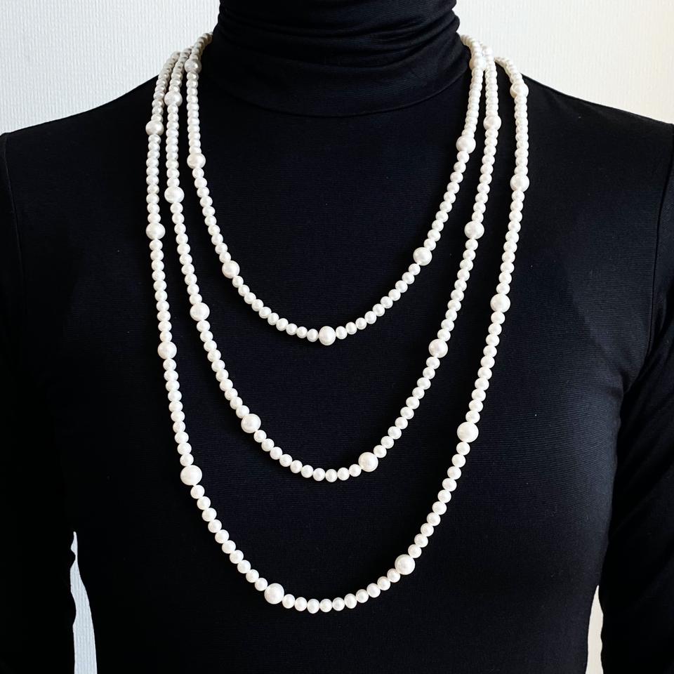 [정품] 티파니앤코 게츠비 진주 목걸이 