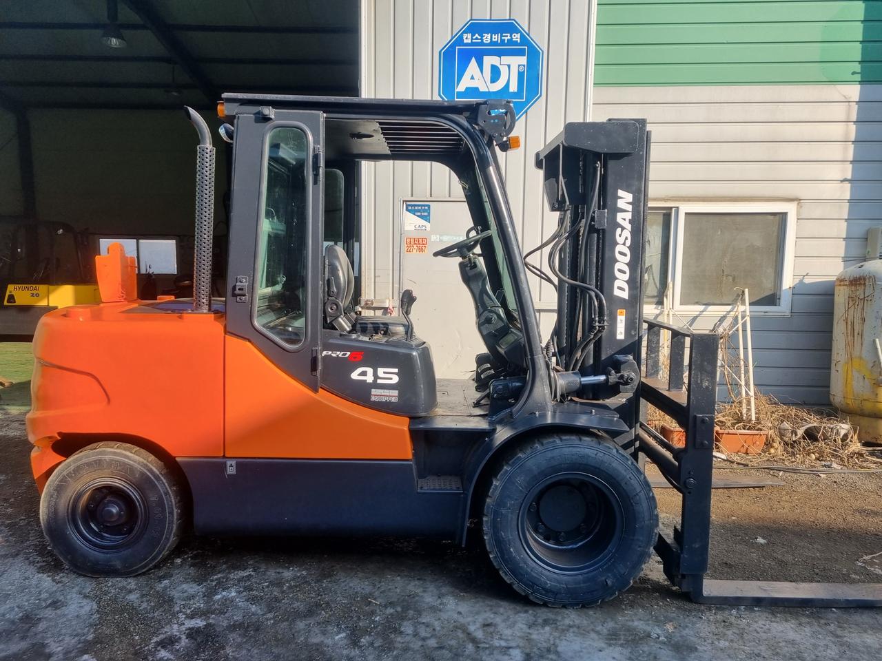 두산 4.5톤 디젤지게차 팝니다