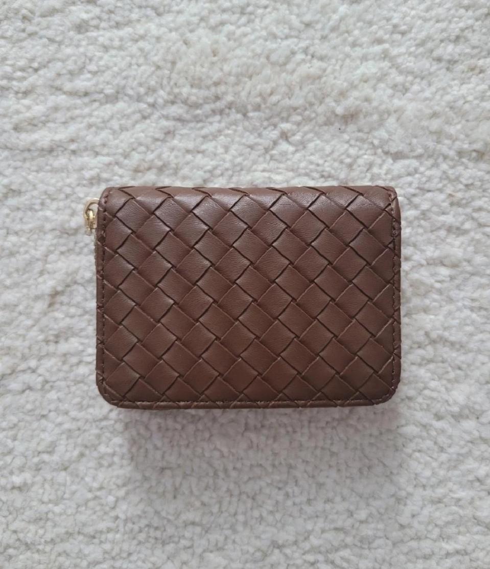 (블랙,브라운)카드지갑 명함지갑