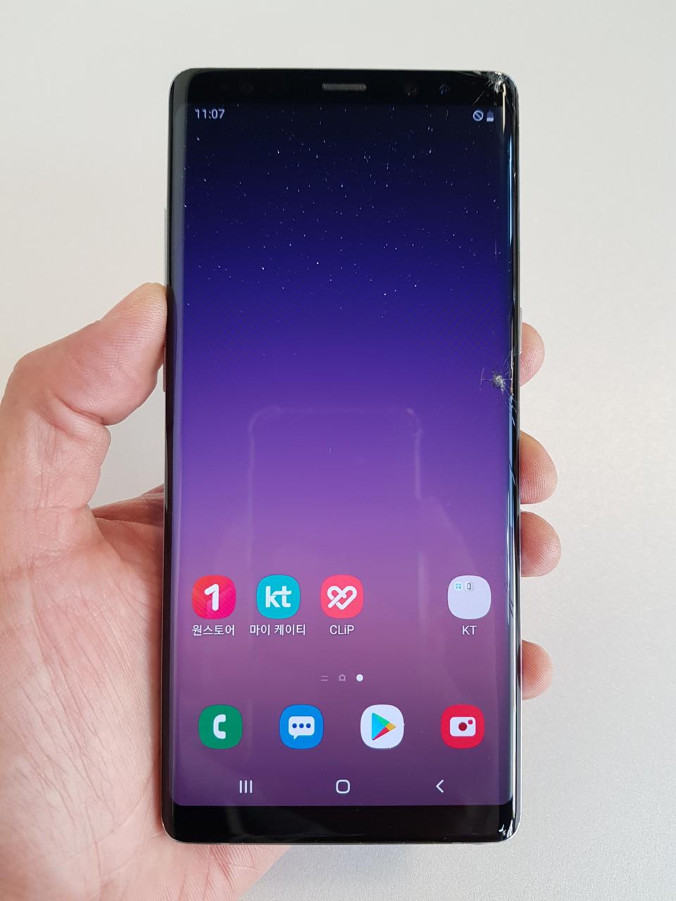 갤럭시노트8 그레이 64GB 중고폰 KT공기계 최저가 당일발송