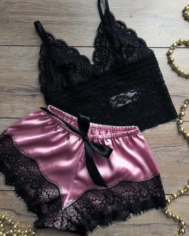 섹시러블리 레이스파자마홈웨어 새상품